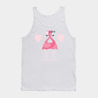 Flamingo love Tank Top